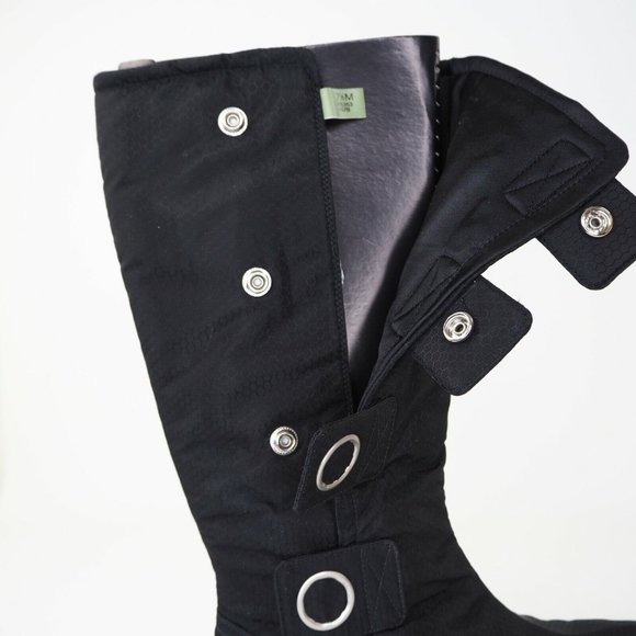 Timberland Sierra Vista Tall 14 IN Womens Boots  Black Fashion 55353 Vntg - Picture 11 of 12